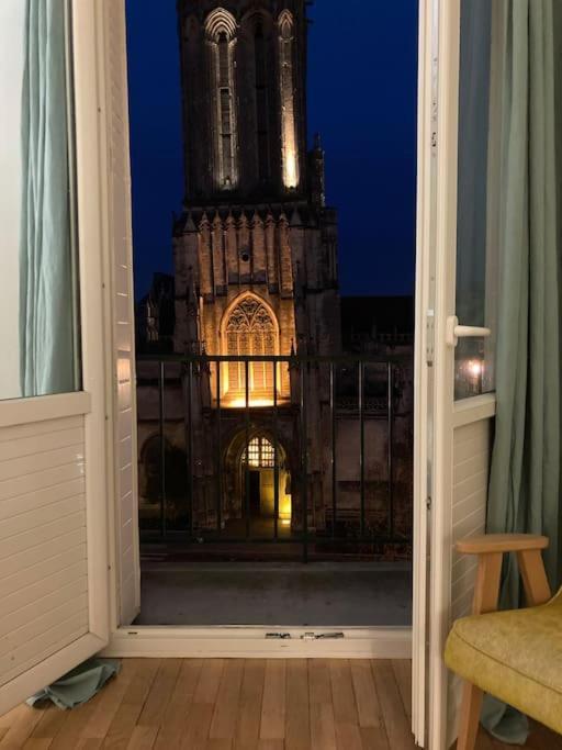 Appart 90M2 Lumineux, Centre, Vue Eglise Penchee Caen Zewnętrze zdjęcie