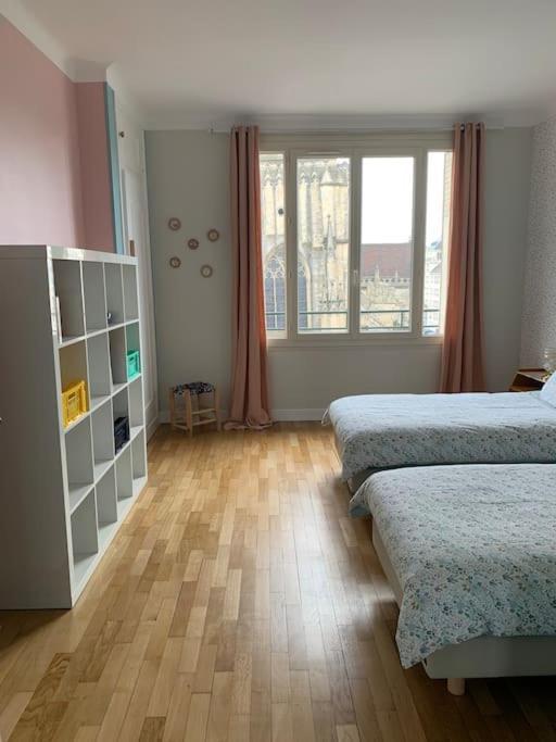 Appart 90M2 Lumineux, Centre, Vue Eglise Penchee Caen Zewnętrze zdjęcie