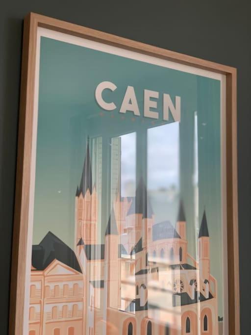 Appart 90M2 Lumineux, Centre, Vue Eglise Penchee Caen Zewnętrze zdjęcie