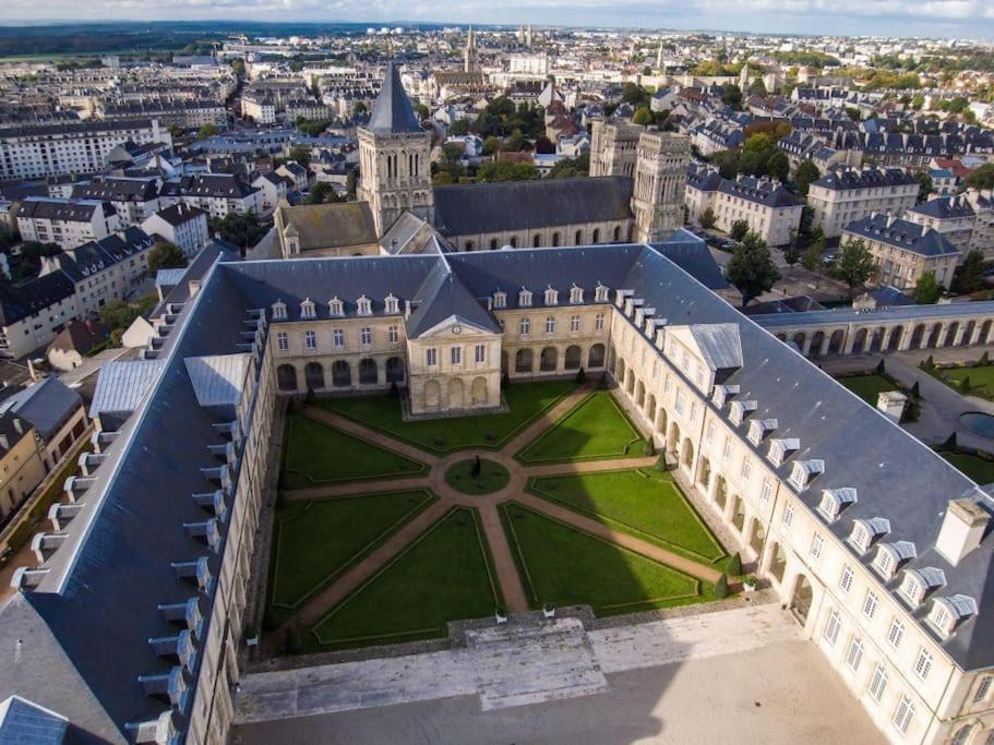 Appart 90M2 Lumineux, Centre, Vue Eglise Penchee Caen Zewnętrze zdjęcie