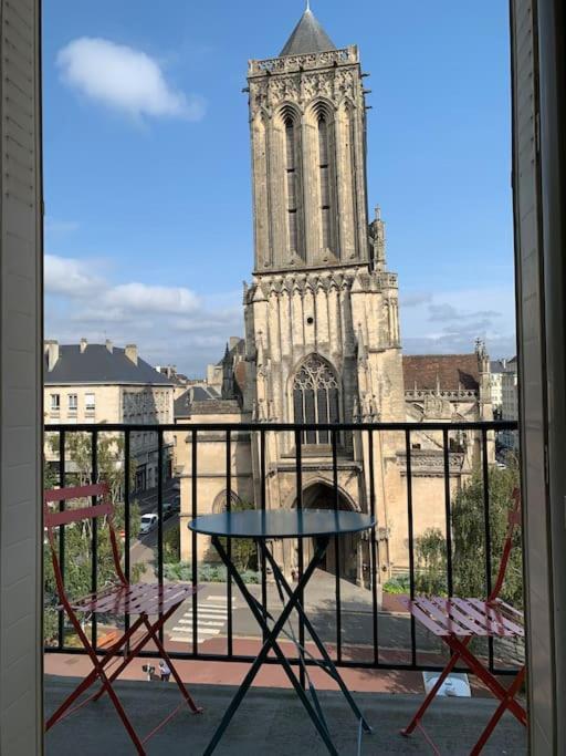 Appart 90M2 Lumineux, Centre, Vue Eglise Penchee Caen Zewnętrze zdjęcie